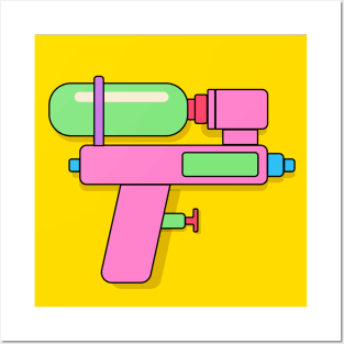 Water Gun Posters and Art